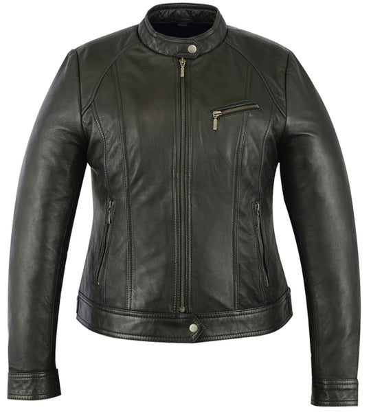 Dark Temptress Women's Leather Jacket |Sultry & Stylish Look