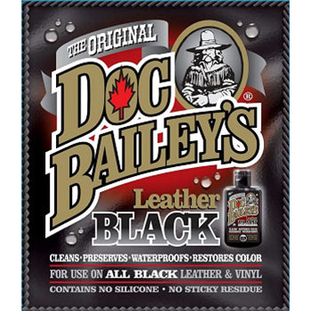 DBailey Doc Baileys Leather Black Redye and Waterproof-Daniel Smart Mfg - Retail