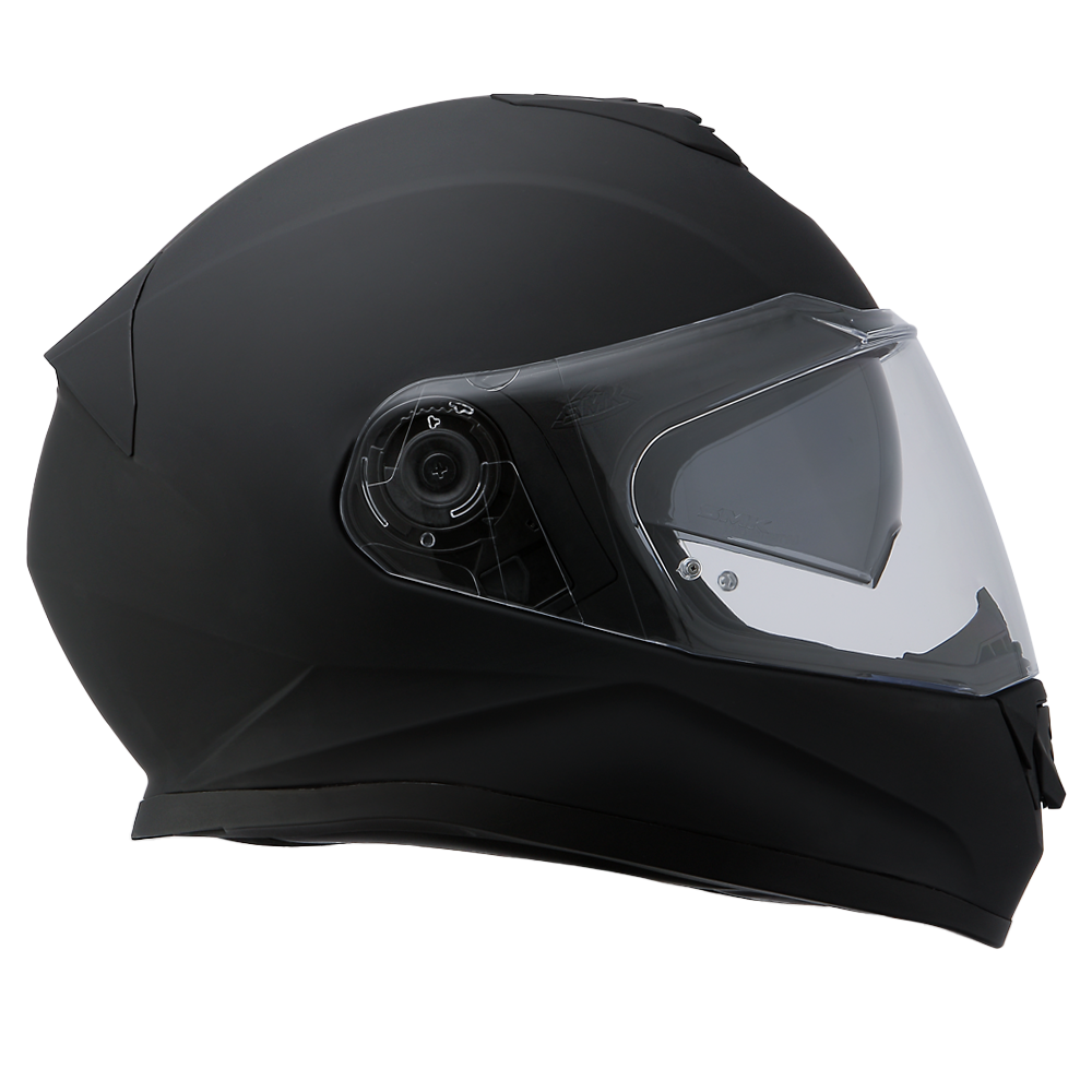 Daytona Detour Full Face Motorcycle Helmet - Dual Visor - Dull Black