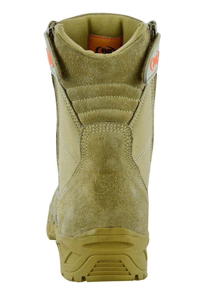 Delta Force - Men's Leather Motorcycle Boots-Mens Motorcycle Boots-Daniel Smart Mfg - Retail