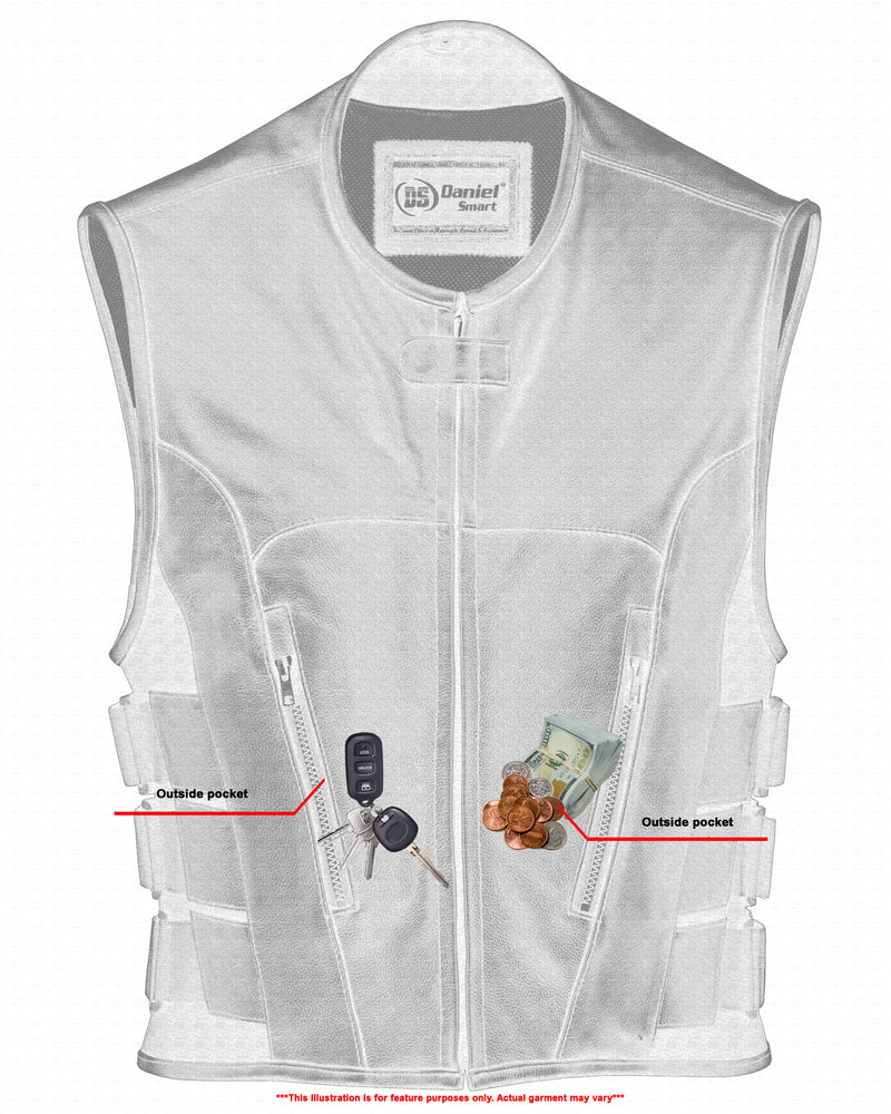 DS007 Men's Updated SWAT Team Style Vest-Daniel Smart Mfg - Retail