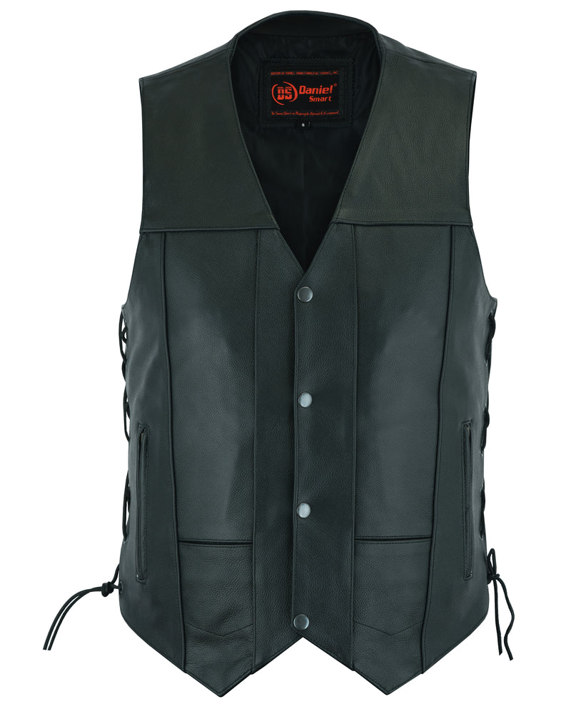 DS100 Men's Ten Pocket Utility Vest-Daniel Smart Mfg - Retail