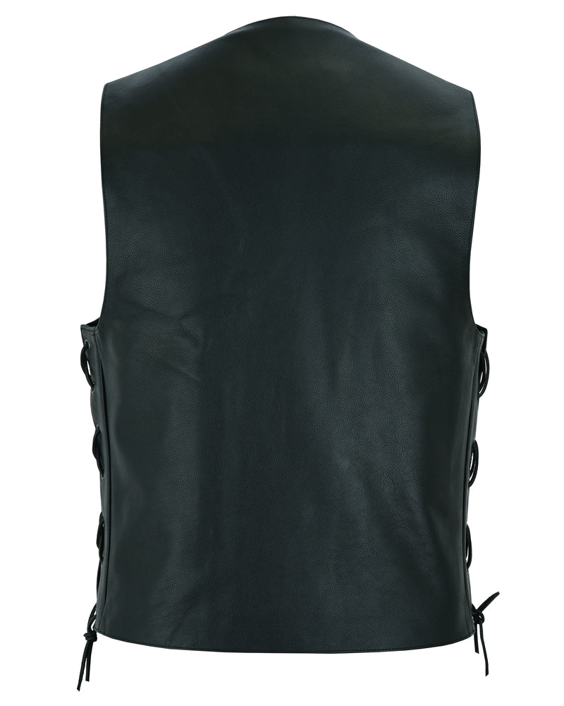 DS111 Traditional Single Back Panel Concealed Carry Vest-Daniel Smart Mfg - Retail