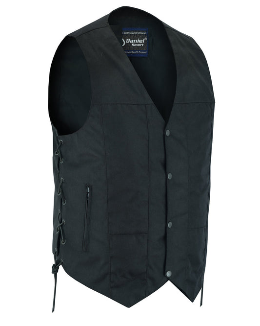 DS113 Men's Textile Ten Pocket Utility Vest-Daniel Smart Mfg - Retail