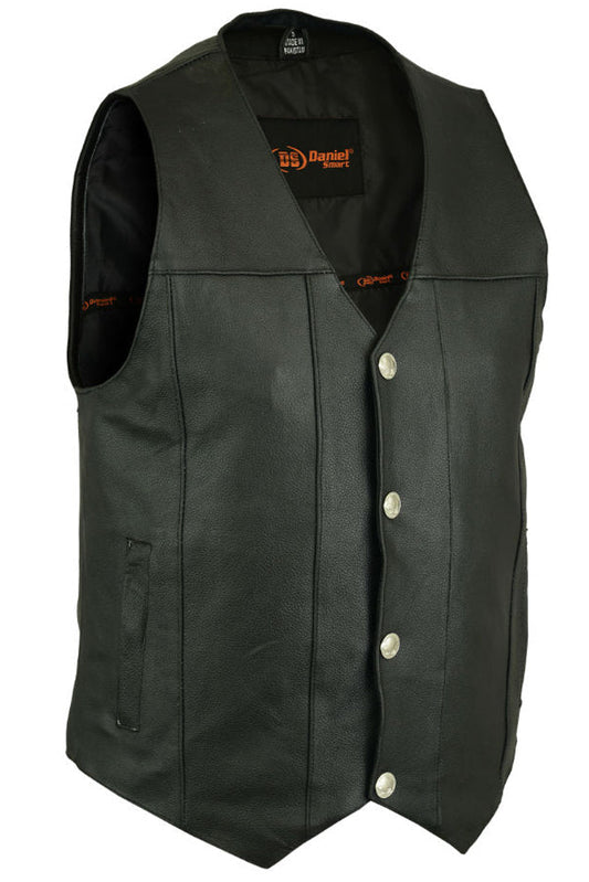 DS141 Men's Single Back Panel Concealed Carry Vest (Buffalo Nickel Sn-Daniel Smart Mfg - Retail