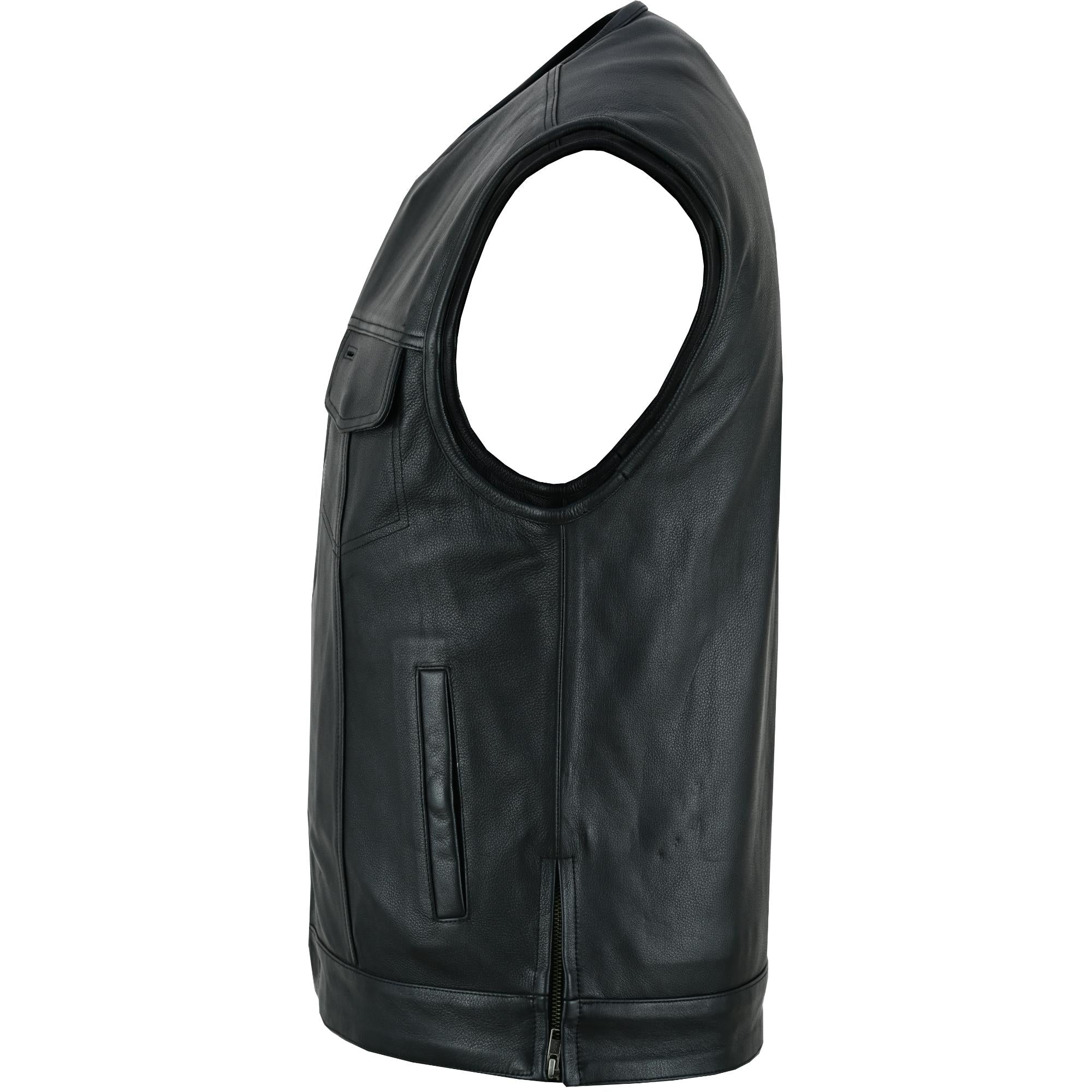 DS187 Upgraded Style Gun Pockets, Hidden Gun Metal Zipper, Bottom Sid-Daniel Smart Mfg - Retail