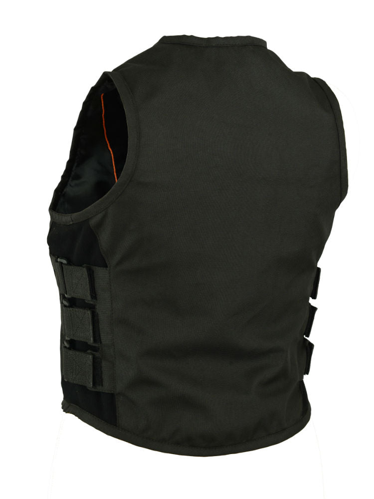 DS212BK Women's Textile Updated SWAT Team Style Vest-Daniel Smart Mfg - Retail