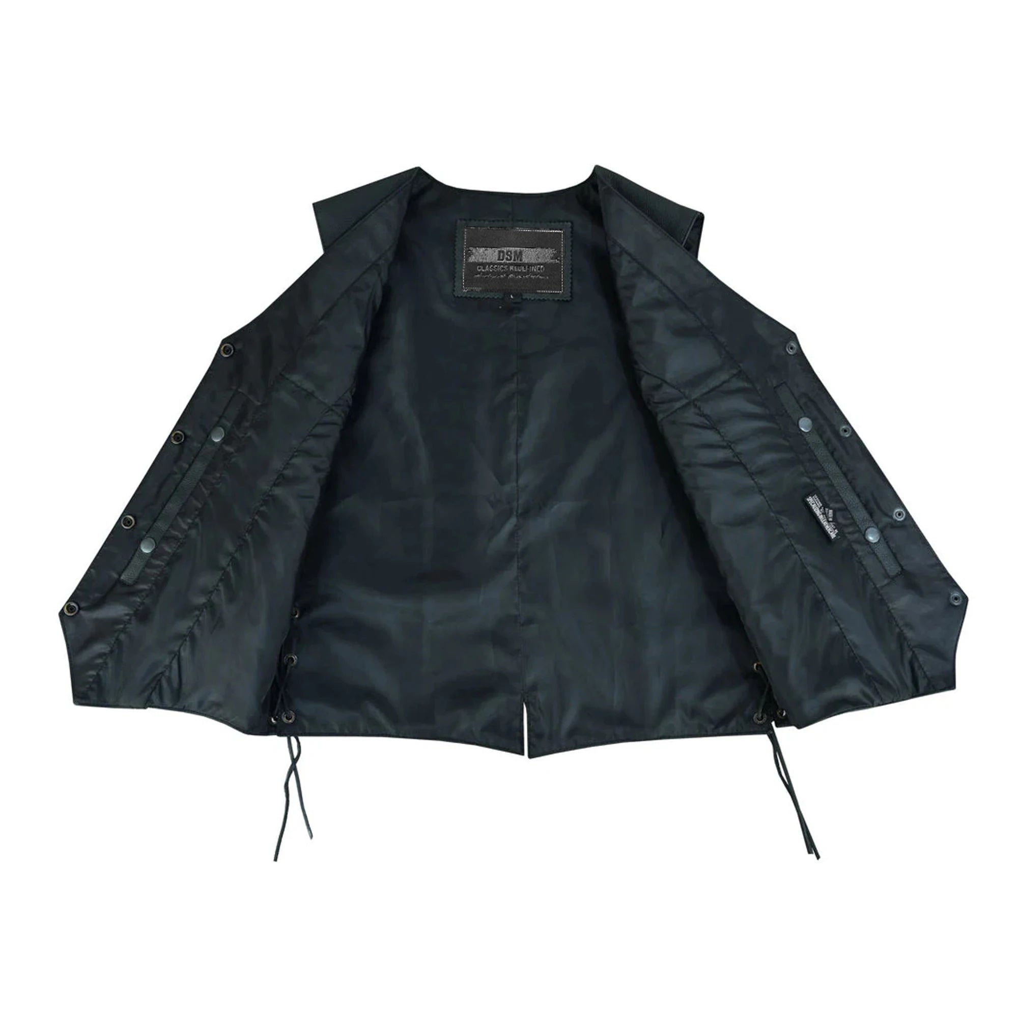 Miles Queen Women's Leather Motorcycle Vest