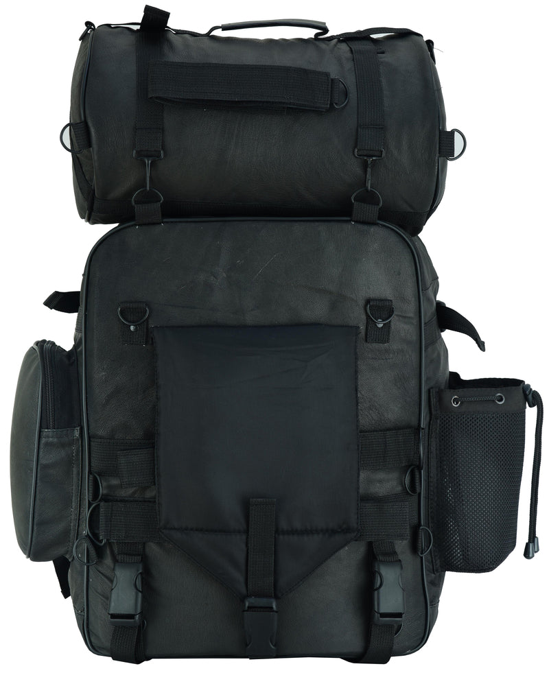 DS370 Three Piece Sissy Bar Back Pack-Sissy Bar Bags-Daniel Smart Mfg - Retail