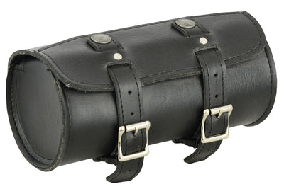DS4050 Premium Small Leather Round Tool Bag-Tool Bags-Daniel Smart Mfg - Retail
