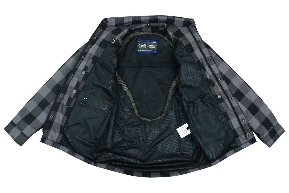 Armored Mens Flannel Shirt Daniel Smart Manufacturing