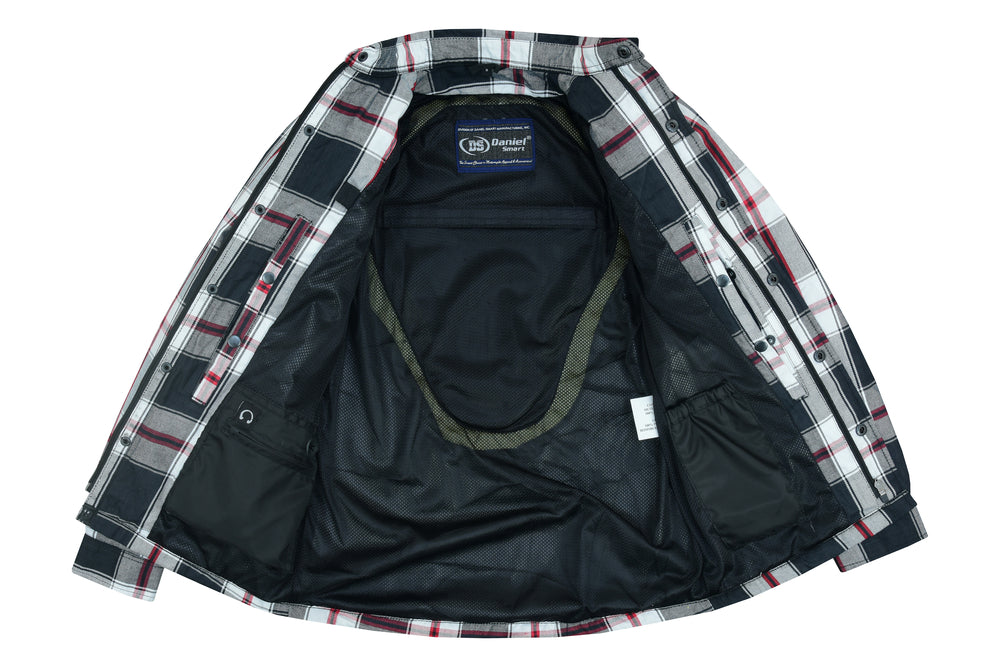 Armored Mens Flannel Shirt Daniel Smart Manufacturing