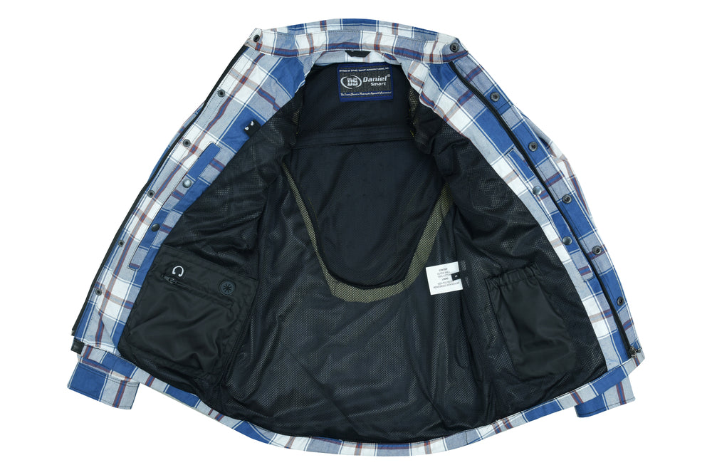Armored Mens Flannel Shirt Daniel Smart Manufacturing