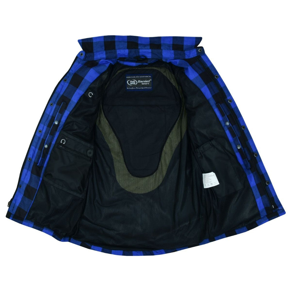 Armored Mens Flannel Shirt Daniel Smart Manufacturing