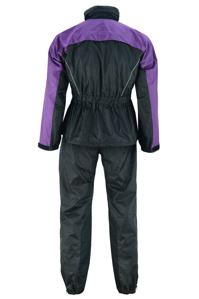 DS575PU Women's Rain Suit (Purple)-Daniel Smart Mfg - Retail