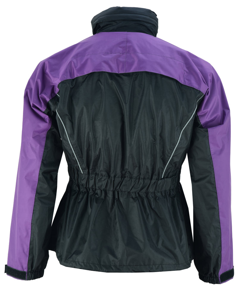 DS575PU Women's Rain Suit (Purple)-Daniel Smart Mfg - Retail