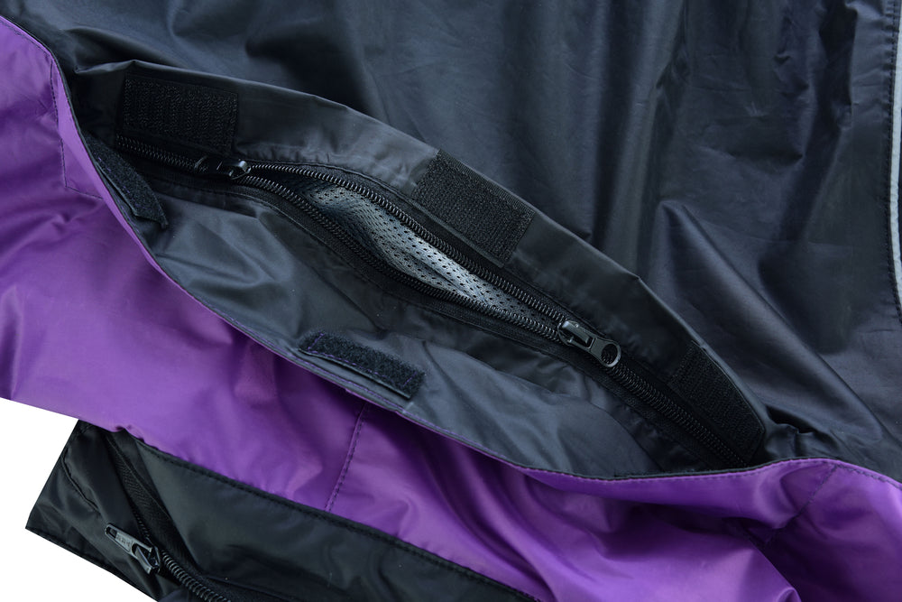 DS575PU Women's Rain Suit (Purple)-Rain Suits-Daniel Smart Mfg - Retail