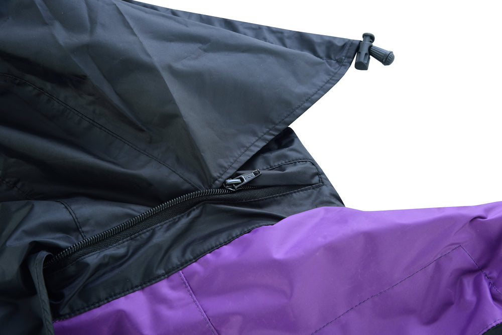 DS575PU Women's Rain Suit (Purple)-Rain Suits-Daniel Smart Mfg - Retail