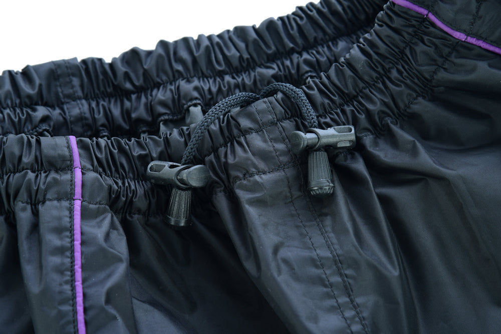 DS575PU Women's Rain Suit (Purple)-Rain Suits-Daniel Smart Mfg - Retail