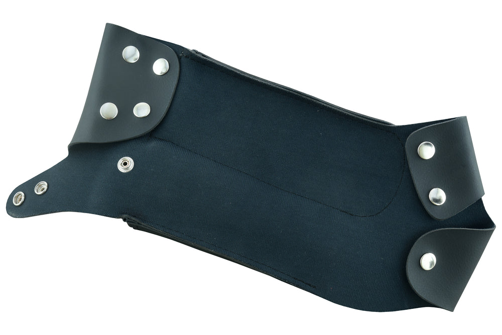 LeftForce Leather Motorcycle Crash Bar Bag – Left Side