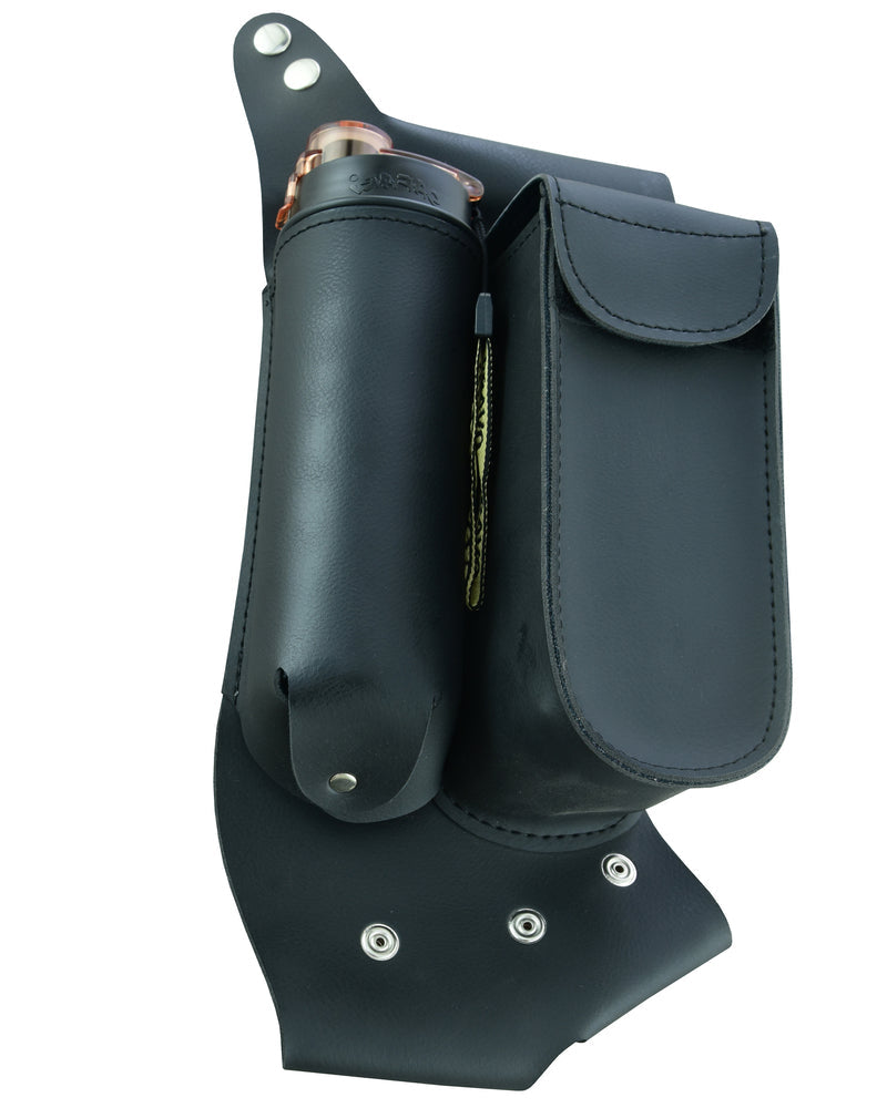 DS5826R Crash Bar Bag - Right Side-Crash Bar Bags-Daniel Smart Mfg - Retail