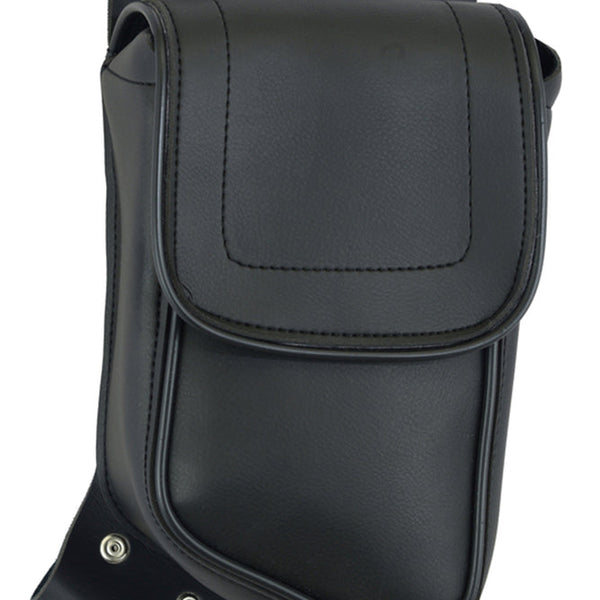 Bar Drop ブラックレザーケース ds5827l-crash-bar-bag-left-