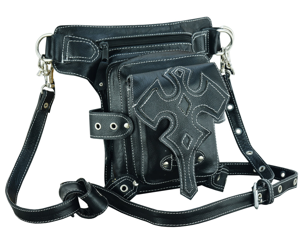 DS5852 Thigh Bag w/Waist belt-Sling & Thigh Bags-Daniel Smart Mfg - Retail