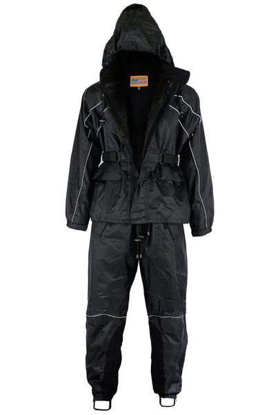 DS590BK Rain Suit-Rain Suits-Daniel Smart Mfg - Retail