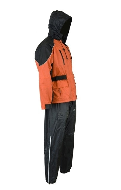 DS591OR Rain Suit (Orange)-Daniel Smart Mfg - Retail