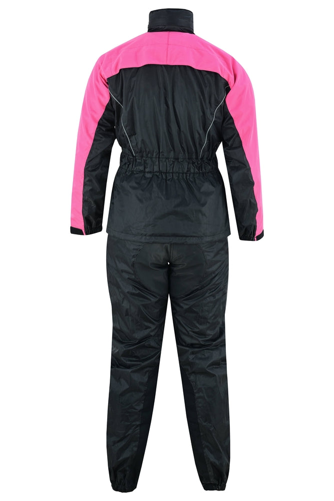 DS598PK Women's Rain Suit (Hot Pink)-Daniel Smart Mfg - Retail