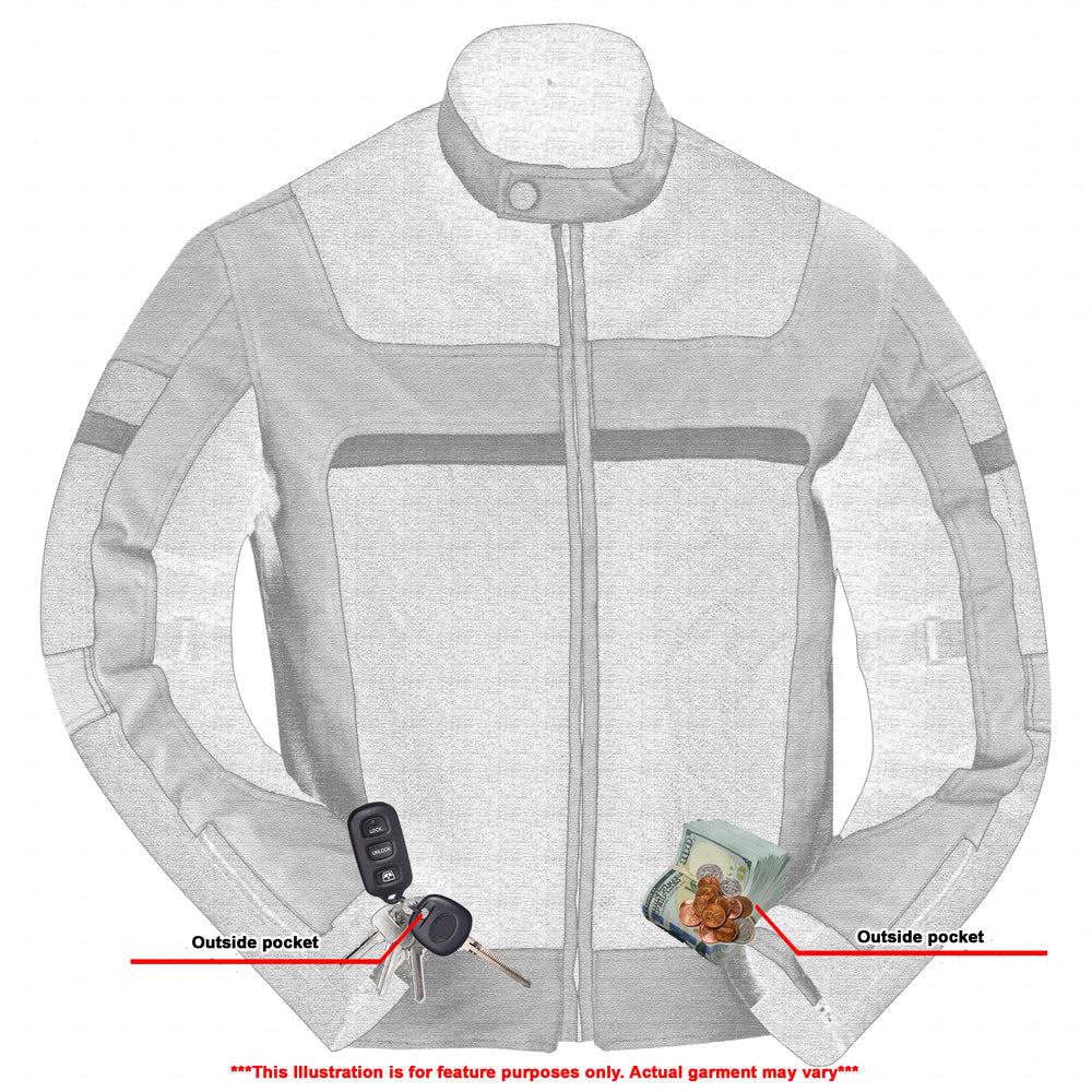 DS763 Men's Racer Mesh Jacket - High Vis-Daniel Smart Mfg - Retail