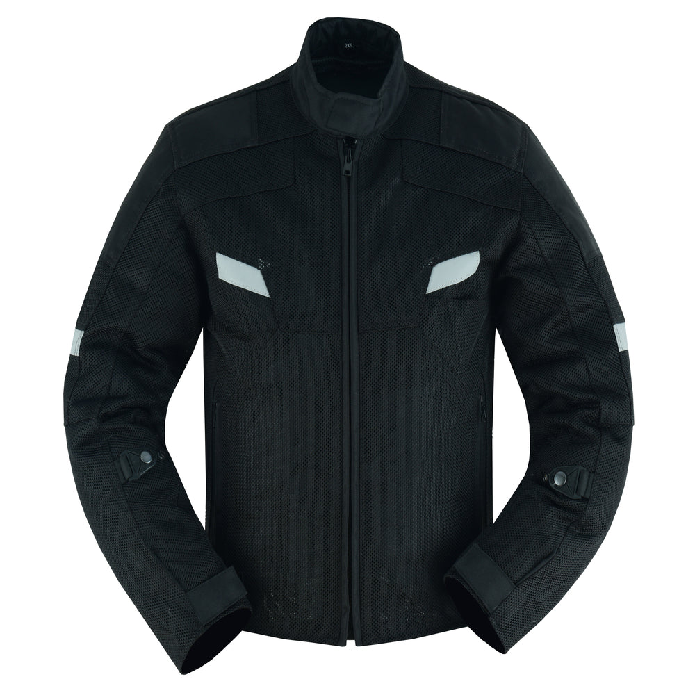 DS766 Men's Performance Mesh Jacket - Black-Daniel Smart Mfg - Retail