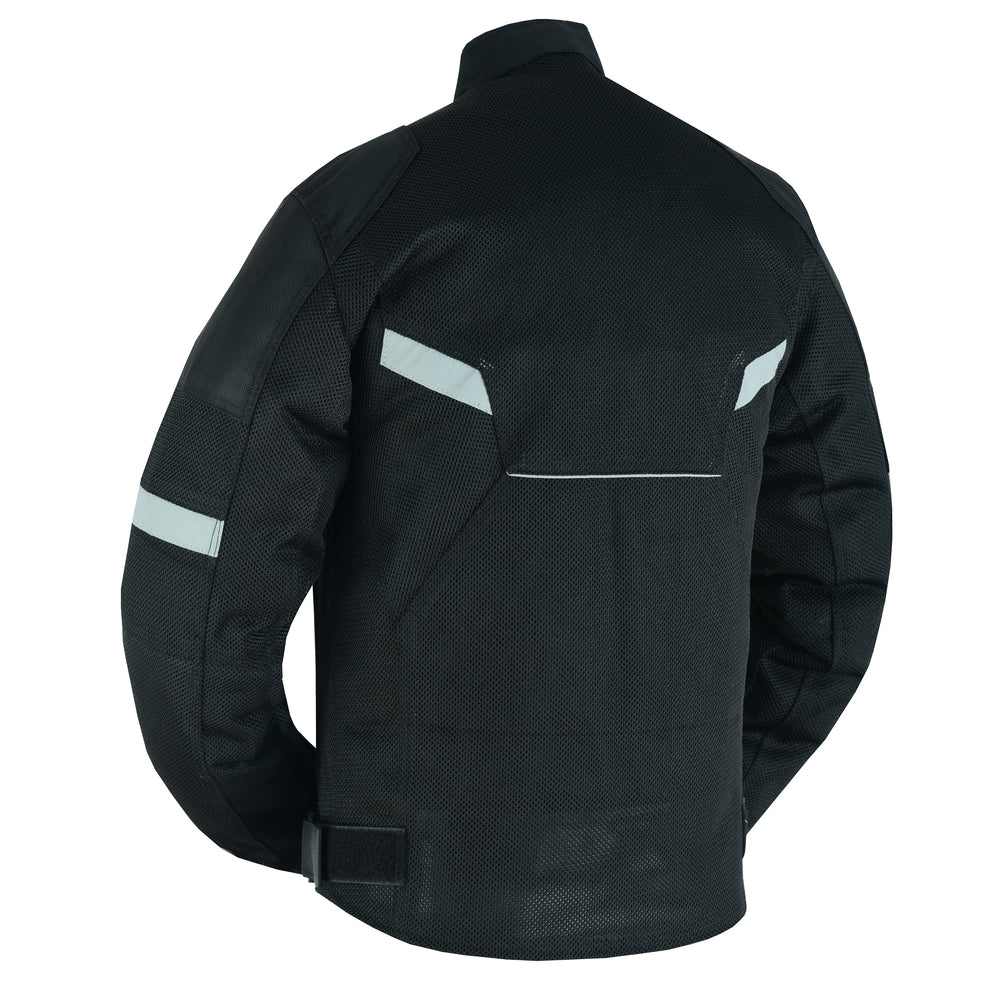 DS766 Men's Performance Mesh Jacket - Black-Daniel Smart Mfg - Retail