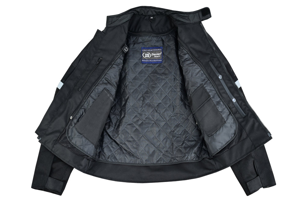 DS766 Men's Performance Mesh Jacket - Black-Daniel Smart Mfg - Retail