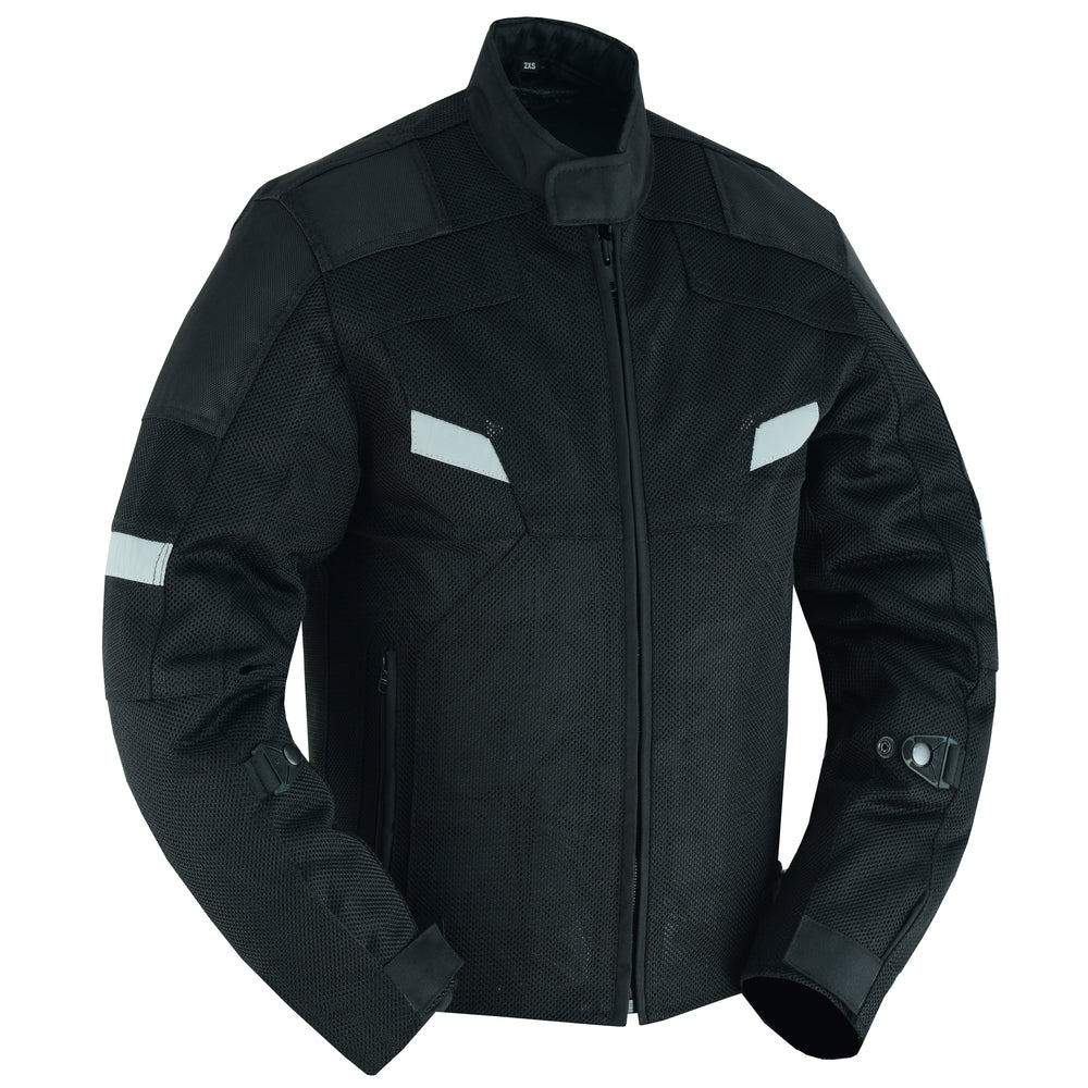 DS766 Men's Performance Mesh Jacket - Black-Daniel Smart Mfg - Retail