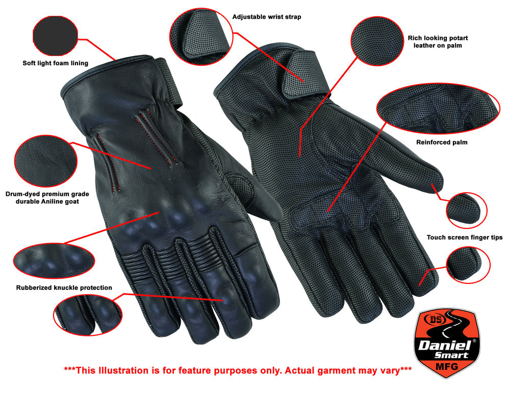 DS94 Men's Feature-Packed Rakish Glove-Daniel Smart Mfg - Retail