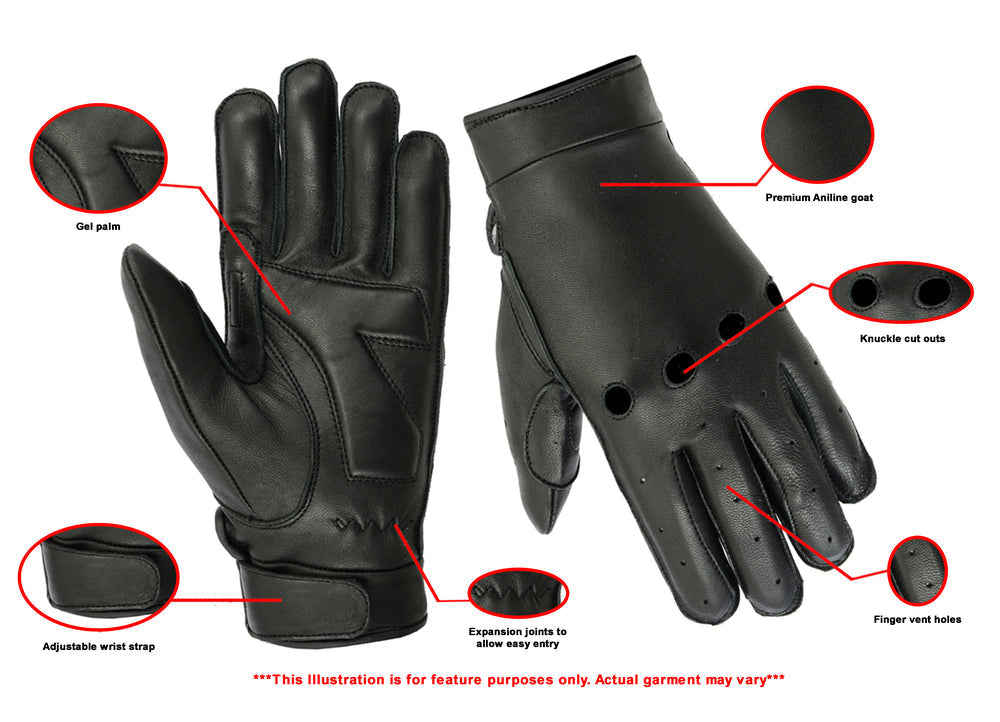 DS97 Premium Cruiser Glove-Daniel Smart Mfg - Retail