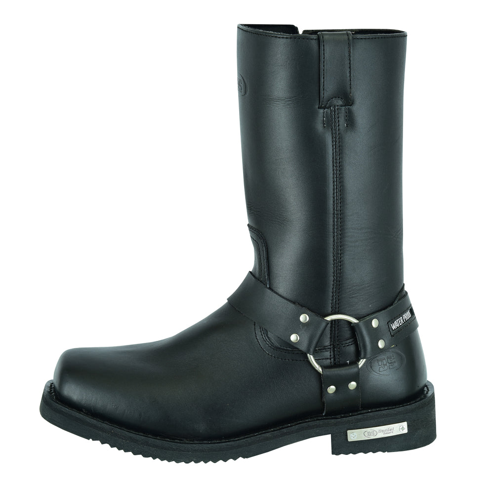 Dune Strider Men's Leather Motorcycle Boots – Reliable Fit