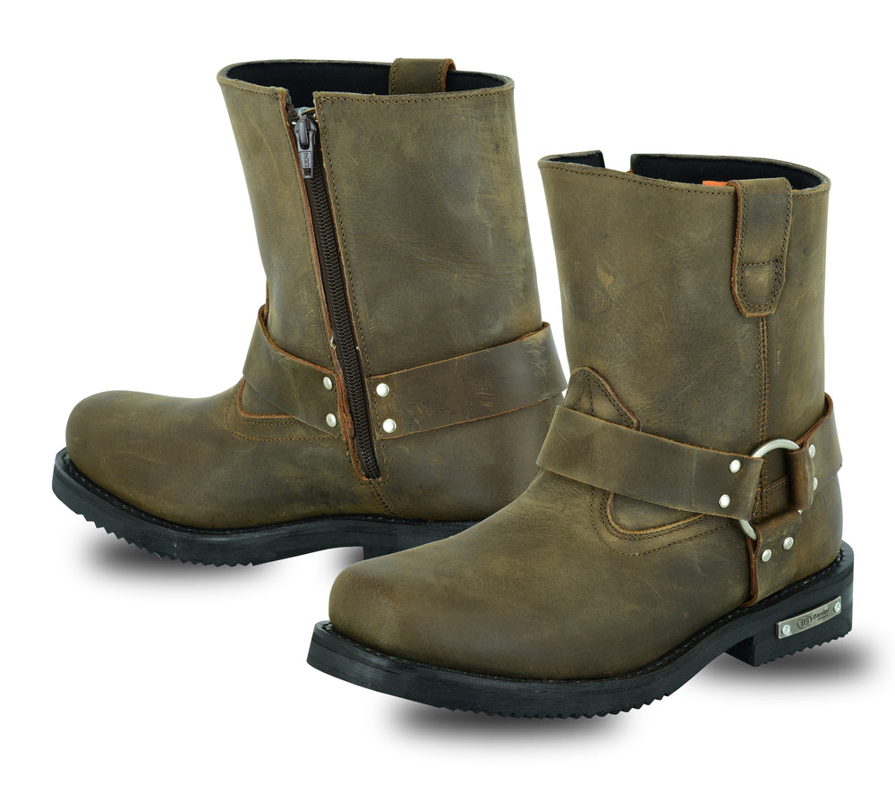 Equalizer 6 - Men's Leather Motorcycle Boots-Mens Motorcycle Boots-Daniel Smart Mfg - Retail