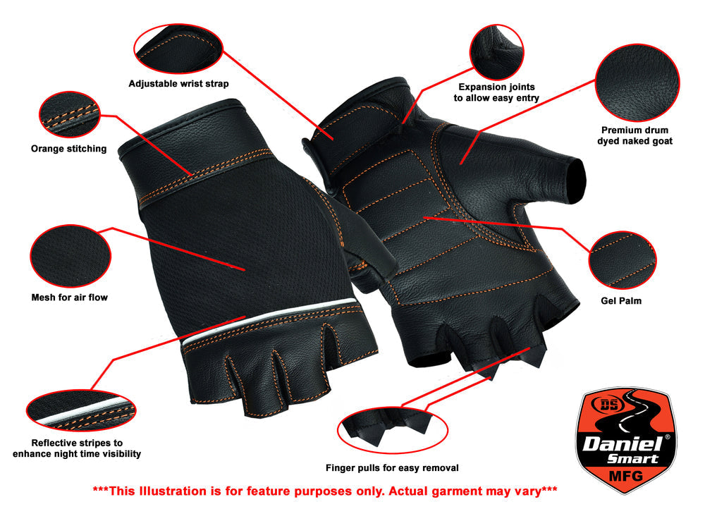 FireThread - Women's Fingerless Gloves-Women's Fingerless Gloves-Daniel Smart Mfg - Retail