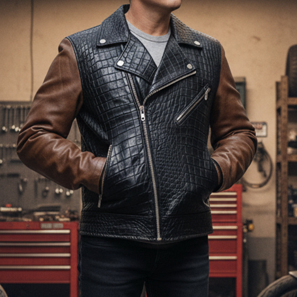 Men's Custom Motorcycle Jacket