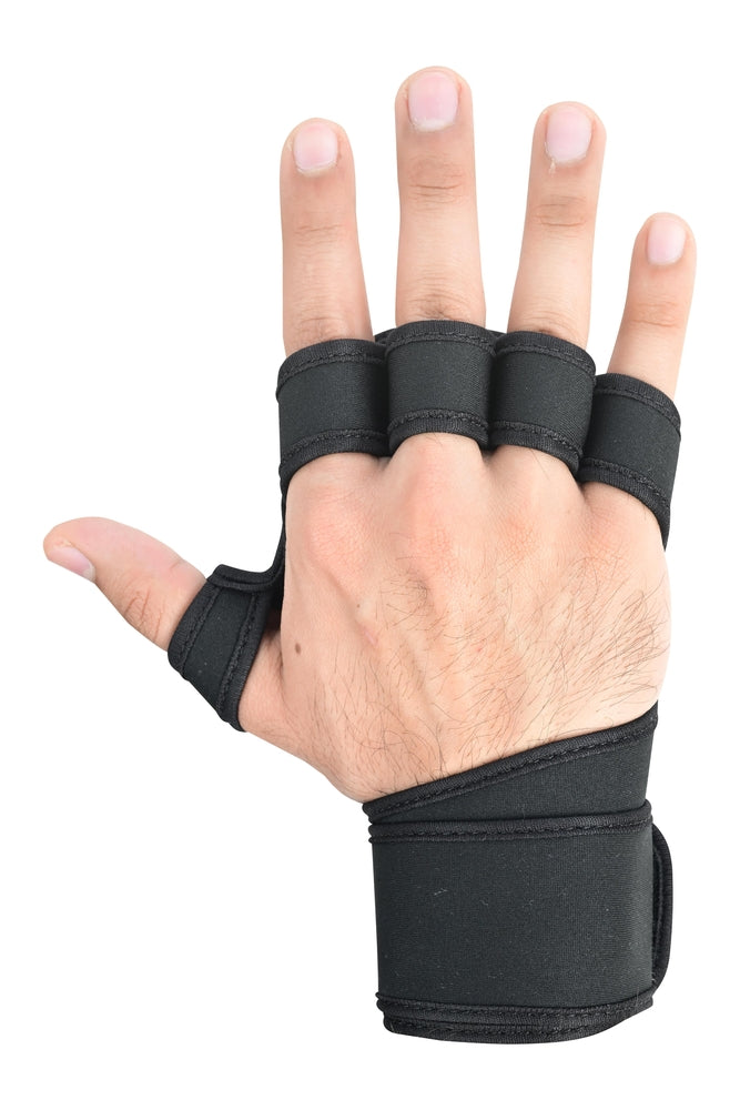 Full Life Black Cross Training Gym Glove-Daniel Smart Mfg - Retail