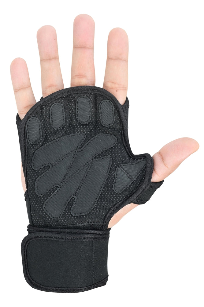 Full Life Black Cross Training Gym Glove-Daniel Smart Mfg - Retail