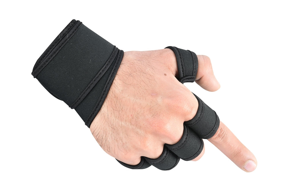 Full Life Black Cross Training Gym Glove-Daniel Smart Mfg - Retail