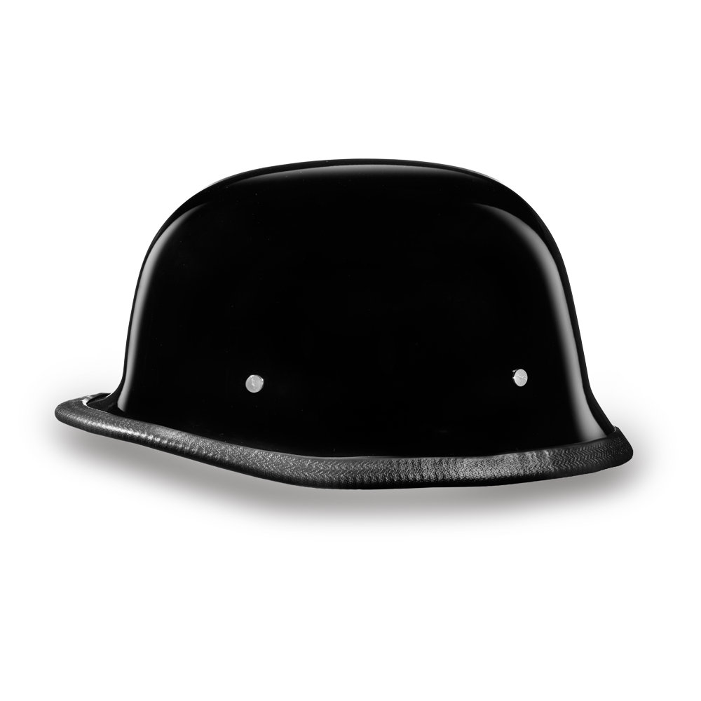 G1-A D.O.T. GERMAN - HI-GLOSS BLACK-German Helmets-Daniel Smart Mfg - Retail