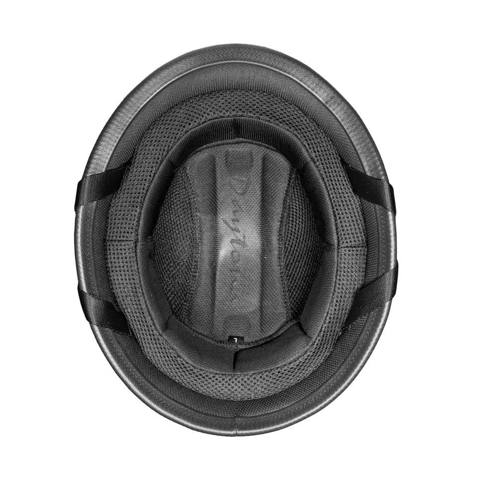 G1-A D.O.T. GERMAN - HI-GLOSS BLACK-German Helmets-Daniel Smart Mfg - Retail