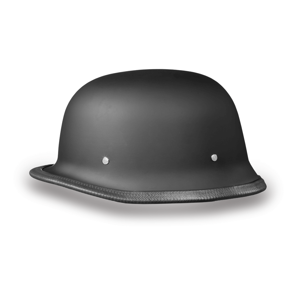 G1-B D.O.T. GERMAN - DULL BLACK-German Helmets-Daniel Smart Mfg - Retail