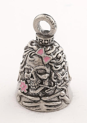 GB Lady Skull W Guardian Bell® GB Lady Skull W/Pink-Guardian Bells-Daniel Smart Mfg - Retail