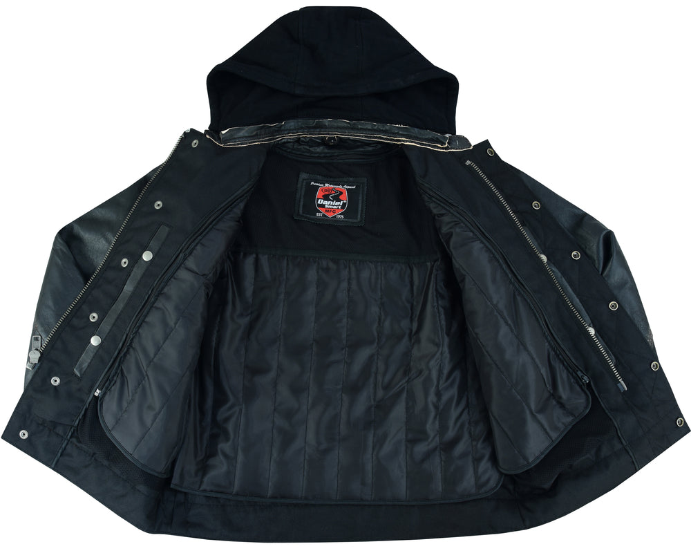 Gladius - Men's Leather Fashion Jacket-Mens Leather Motorcycle Jackets-Daniel Smart Mfg - Retail