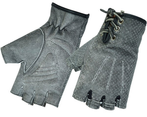 GrayWander - Women's Fingerless Gloves-Women's Fingerless Gloves-Daniel Smart Mfg - Retail